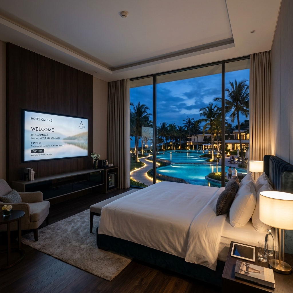 Marriott Luxury Resort & Spa — Next-Gen DISH SmartBox & Guest Casting Integration